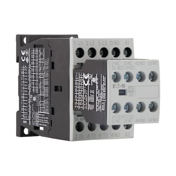 Contactor, 380 V 400 V 4 kW, 3 N/O, 2 NC, 230 V 50 Hz, 240 V 60 Hz, AC operation, Screw terminals image 10