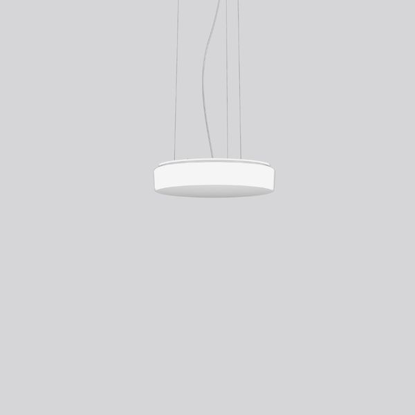 Flat Polymero Kreis, 19 W, 2000 lm, 830, white, Phase-cut Pendant lumi image 1