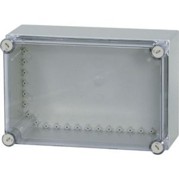 Insulated enclosure, smooth sides, HxWxD=250x375x175mm image 1