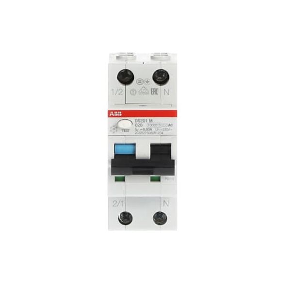 DS201 M C20 AC30 Residual Current Circuit Breaker with Overcurrent Protection image 6