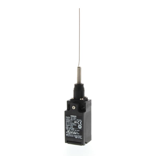 Limit switch, Cat whisker, 2NC (snap-action), 2NC (snap-action), M20 ( image 3
