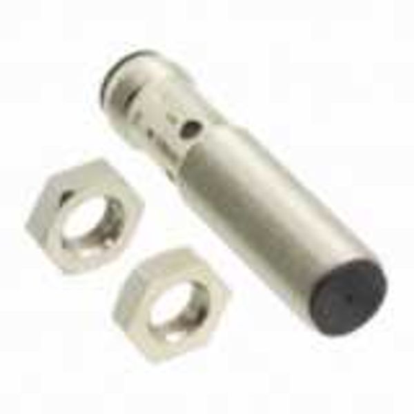 Proximity sensor, inductive, nickel-brass, short body, M12,shielded, 2 image 2
