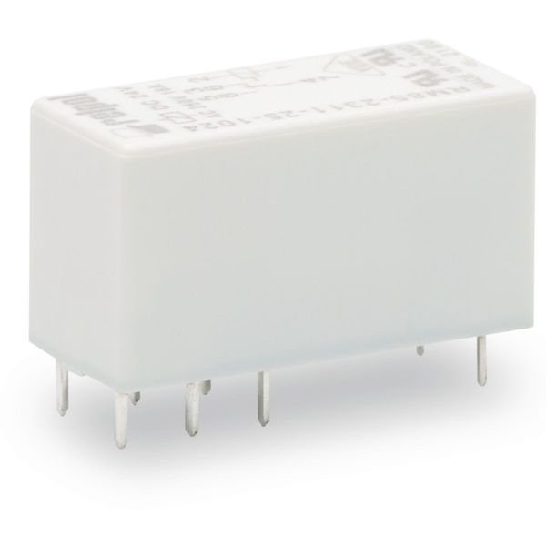 Basic relay Nominal input voltage: 115 VAC 2 changeover contacts image 5