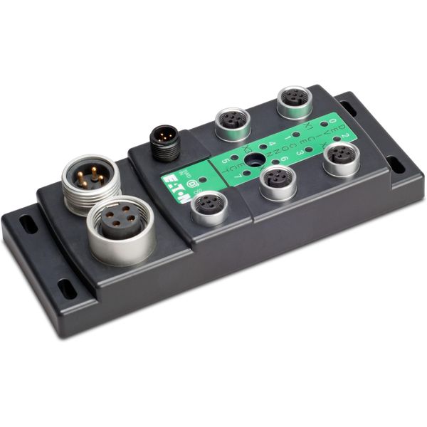 SWD Block module I/O module IP69K, 24 V DC, 4 outputs with separate power supply, 4 M12 I/O sockets image 2