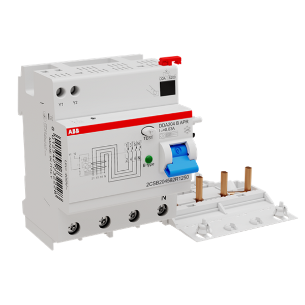 DDA204 B-25/0.03 AP-R Residual Current Device Block image 4