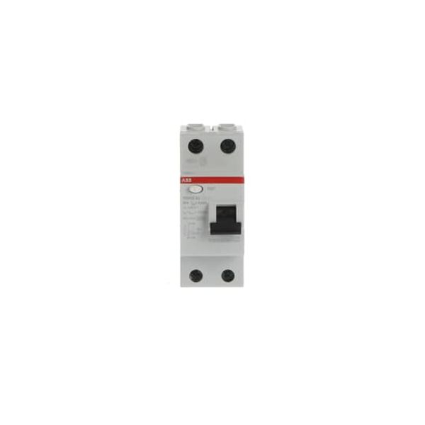FH202 AC-25/0.03 Residual Current Circuit Breaker 2P AC type 30 mA image 2