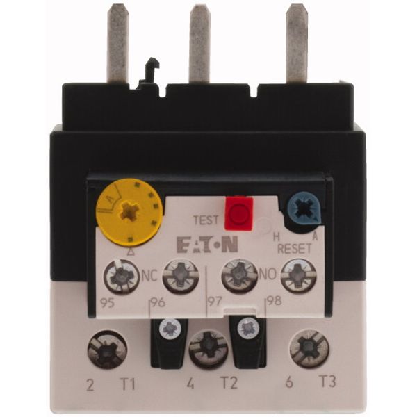 Overload relay, ZB65, Ir= 16 - 24 A, 1 N/O, 1 N/C, Direct mounting, IP00 image 2