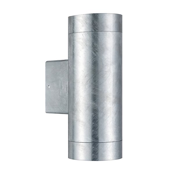 Tin Maxi Double | Wall light | Galvanized image 1