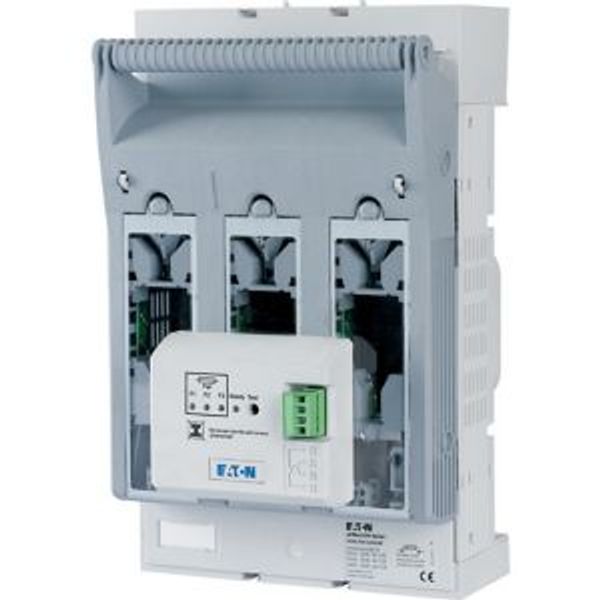 NH fuse-switch 3p box terminal 35 - 150 mm², mounting plate, electronic fuse monitoring, NH1 image 4