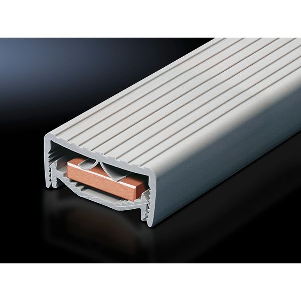 SV Busbar cover section, for demension WH: 40-60x10 mm, L: 1000 mm/section image 2