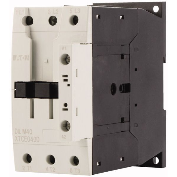 Contactor, 3 pole, 380 V 400 V 18.5 kW, 24 V 50/60 Hz, AC operation, Screw terminals image 3