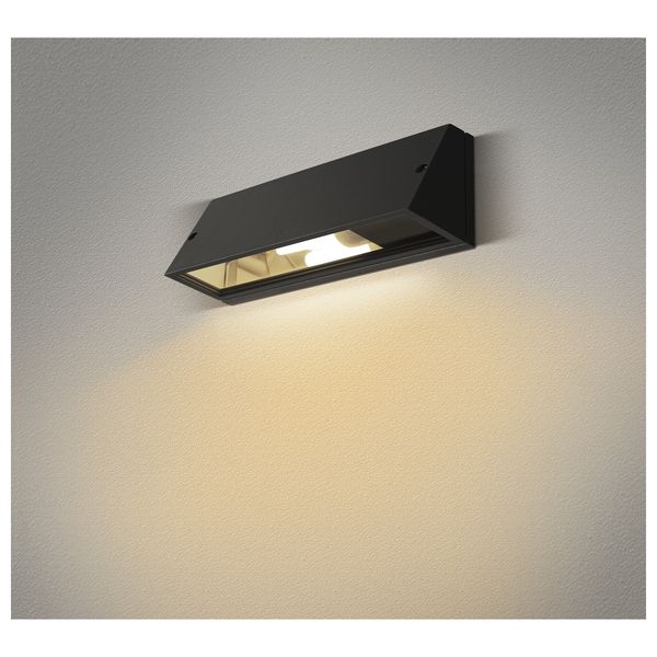 PEMA SQUARE wall lamp, E27, max. 15W, black image 5