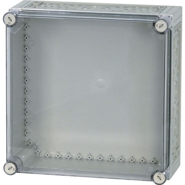 Insulated enclosure, +knockouts, HxWxD=375x375x175mm image 3