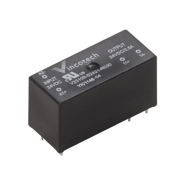 Solid-state relay, 10…32 V DC, 12...275 V AC, 1 A, Plug-in connection image 1