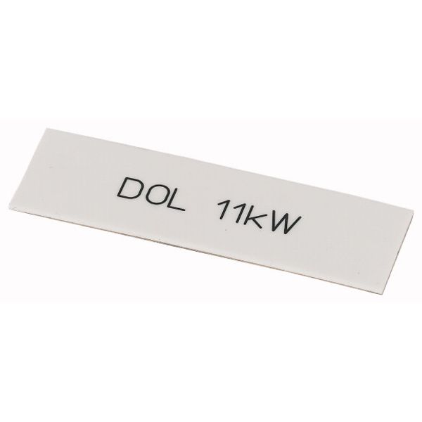Labeling strip, DOL 15KW image 1