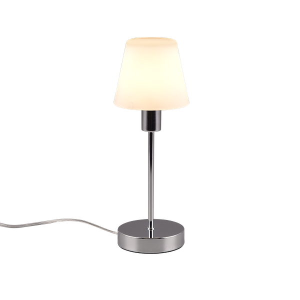 Luis II table lamp E14 brushed chrome image 1