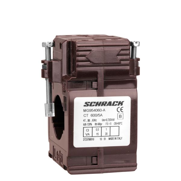 Current transformer 600/5A 30x10, class 0.5 image 2