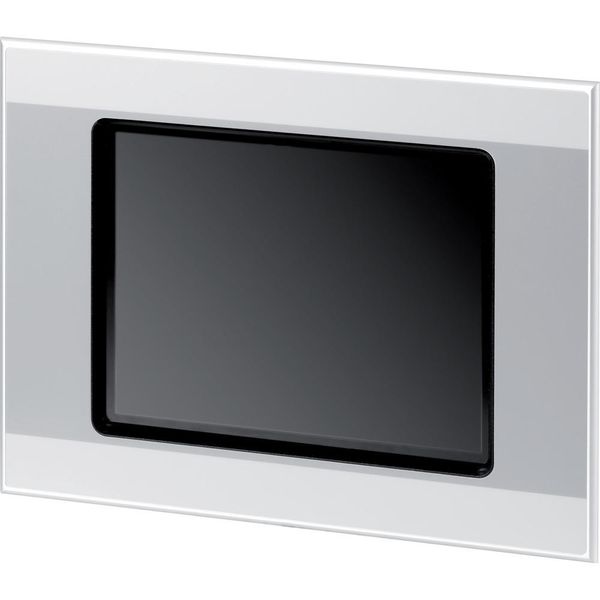 Single touch display, 12-inch display, 24 VDC, 800 x 600 px, 2x Ethernet, 1x RS232, 1x RS485, 1x CAN, 1x DP, PLC function can be fitted by user image 29