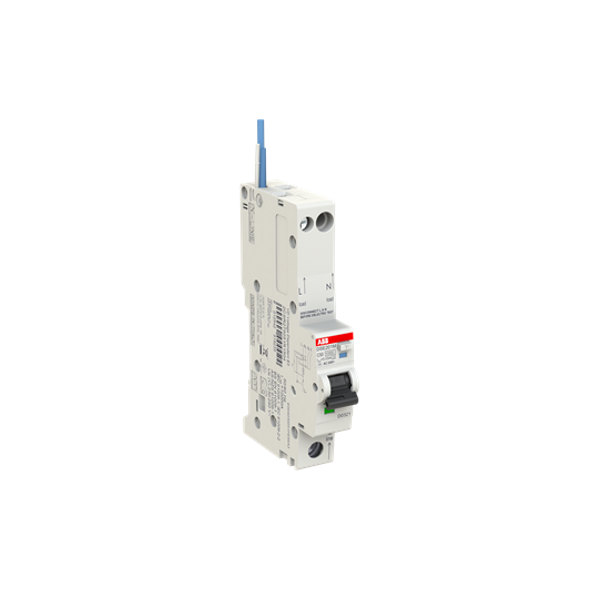 DSE201 M C50 AC30 - N Blue Residual Current Circuit Breaker with Overcurrent Protection image 2