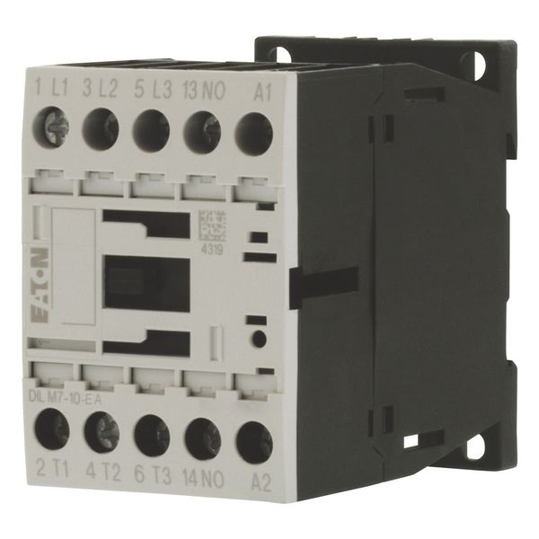 Contactor, 3 pole, 380 V 400 V 3 kW, 1 N/O, 230 V 50 Hz, 240 V 60 Hz, AC operation, Screw terminals image 2