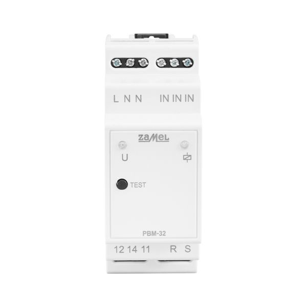 BISTABLE (PULSE) RELAY SWITCHED AT ZERO, CENTRAL SET/RESET CONTROL, 230V AC TYPE: PBM-32 image 1