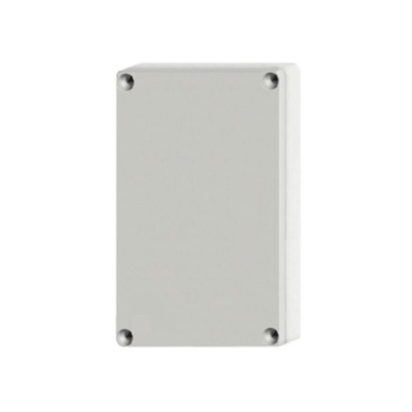 Enclosure ABS, grey cover, 95x65x60 mm, RAL7035 image 1