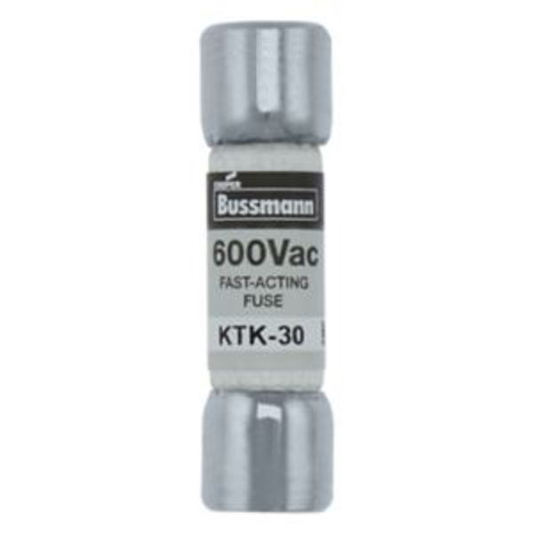 Fuse-link, low voltage, 0.75 A, AC 600 V, 10 x 38 mm, supplemental, UL, CSA, fast-acting image 15