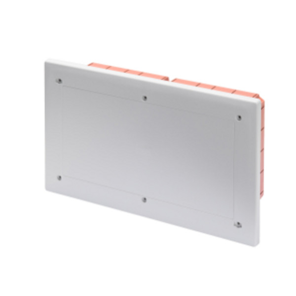 MODULAR JUNCTION AND CONNECTION BOX - FLUSH-MOUNTING - WATERTIGHT - DIMENSIONS 308X169X70 - SHOCKPROOF LID - IP55 - GREY RAL7035 image 1
