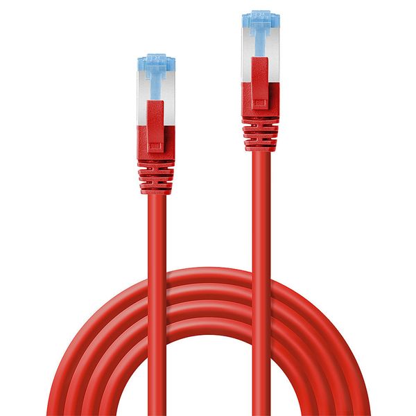 5m Cat.6A S/FTP LSZH Network Cable, Red RJ45, M/M, 500MHz, Copper image 2