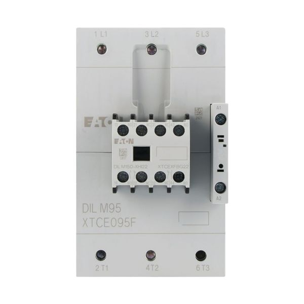 Contactor, 380 V 400 V 45 kW, 2 N/O, 2 NC, 230 V 50/60 Hz, AC operation, Screw terminals image 7