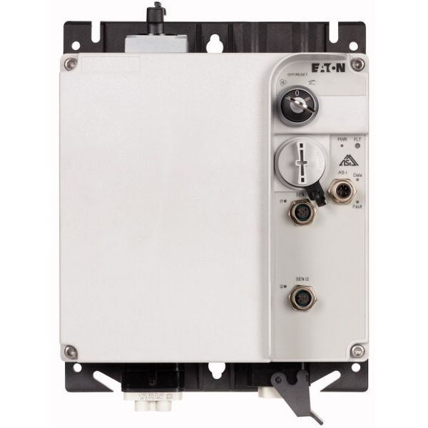 DOL starter, 6.6 A, Sensor input 2, 230/277 V AC, AS-Interface®, S-7.4 for 31 modules, HAN Q4/2, with manual override switch image 1