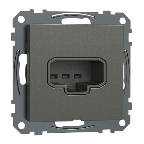 Exxact luminaire outlet DCL flush for wall with c-plate screwless earthed ant image 3