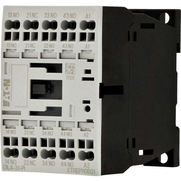 Contactor relay, 24 V DC, 3 N/O, 1 NC, Push in terminals, DC operation image 9