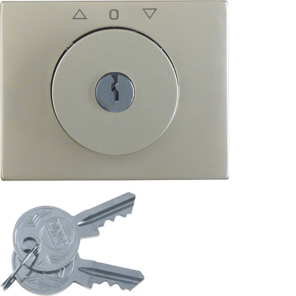 Central panel Berker with Lock for Blind Key: K.5 stainless steel image 1