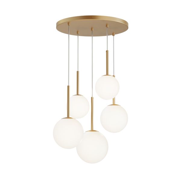 Modern Basic form Pendant lamp Gold image 1