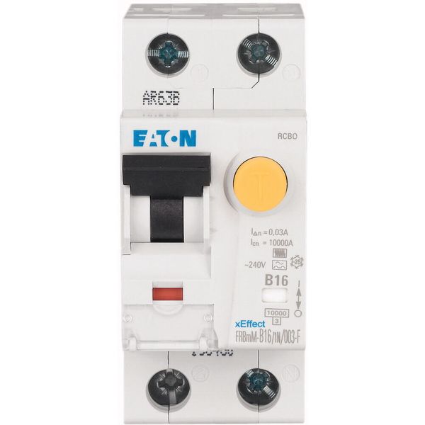 RCD/MCB combination, 16 A, 30 mA, MCB trip characteristic: D, 1p+N, RCD trip characteristic: F image 7