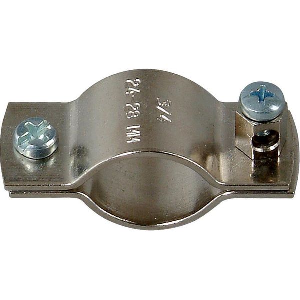 Earthing clamp for copper pipe with prot image 1