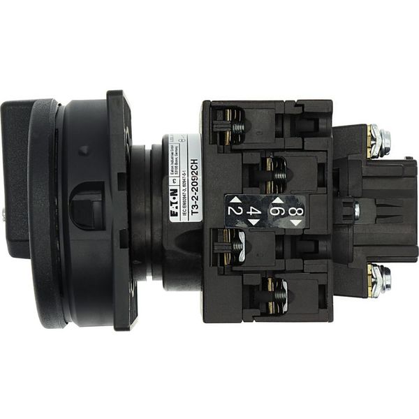 SUVA safety switches, T3, 32 A, flush mounting, 2 N/O, 2 N/C, STOP function, with warning label „safety switch” image 20