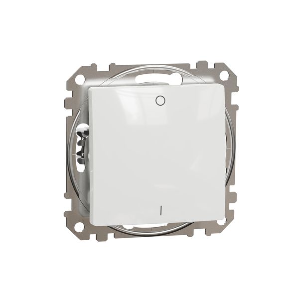 Sedna Design & Elements, 2-Pole switch 16AX, white image 3