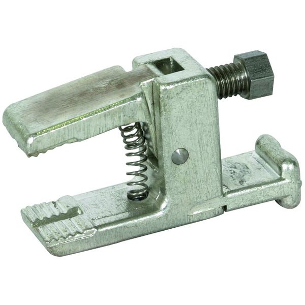 Compact clamp with T connection clamping range: 0-24mm image 1