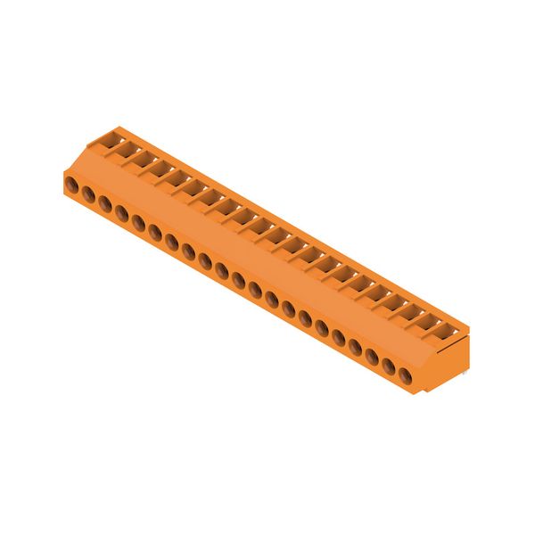 PCB terminal, 5.08 mm, Number of poles: 21, Conductor outlet direction image 2