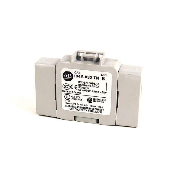 Load Switch, Neutral Terminal, for 194E-A25/32 image 1