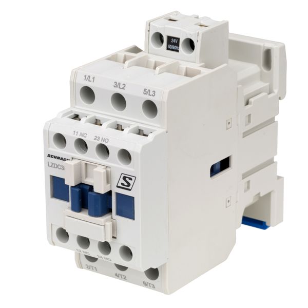 Contactor 3-pole, CUBICO Classic, 18,5kW, 38A,1NO+1NC, 24VAC image 6