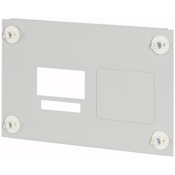 Front plate multiple mounting NZM1, vertical, HxW=200x400mm image 1