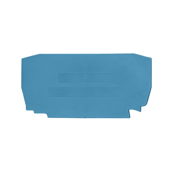 End plate for spring clamp terminal YBK 2.5 blue image 1