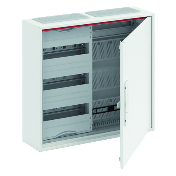 CA24VM ComfortLine Compact distribution board, Surface mounting, 48 SU, Isolated (Class II), IP44, Field Width: 2, Rows: 4, 650 mm x 550 mm x 160 mm image 9