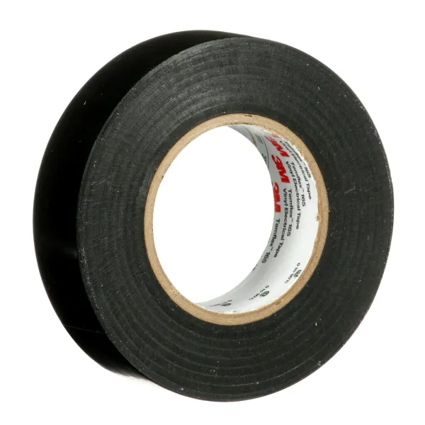 3M™ Temflex™ Vinyl Electrical Tape 165, Black, 15 mm x 10 m, 100 Rolls image 4