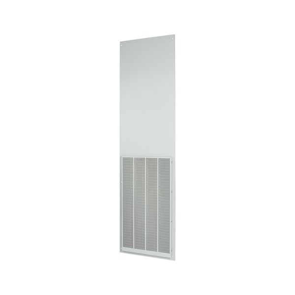 Rear wall ventilated, for HxW = 1800 x 800mm, IP42, grey image 3