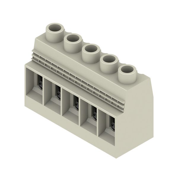 PCB terminal, 15.00 mm, Number of poles: 5, Conductor outlet direction image 4