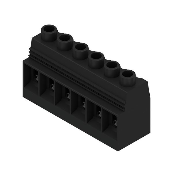 PCB terminal, 15.00 mm, Number of poles: 6, Conductor outlet direction image 4